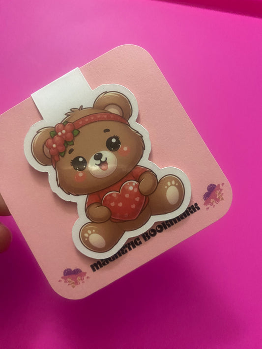 Love Bear Magnetic Bookmark